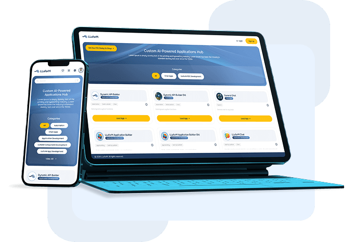 LLaforM custom AI applications on devices
